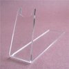 RUIXUAN Set of 5PCS Clear Acrylic Pistols Holder Plexiglass Toy Model Gun Display Stand Holder 6 8/9x3 3/4x1 3/4inch