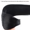 ABH AmazingBeauty Tape in Hair Extensions Semi-Permanent Pre-taped Tape Extensions Real Remy Human Hair Skin Weft, Invisible, Seamless and Reusable, 50g 20pcs, Jet Black Color 1, 18 Inch