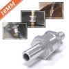 Mesee 2-Pack 3/8" 10mm Fuel Non Return One Way Check Valve for Fuel Line Oil Petrol Diesel Water Aluminium Silve
