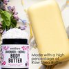 Body Butter for Women LAVENDER NEROLI | Whipped Body Moisturizer with Raw Shea Butter for Dry Skin, Paraben Free, Non-Greasy, No Synthetic Fragrances | 8 oz