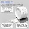 COSMEDIX Pure C Vitamin C Mixing Crystals, Vitamin C Powder for Face - Brightening Facial Skin Care Products for Wrinkles & Fine Lines - Ultra Fine Mixing Face Powder for Moisturizers & Serums