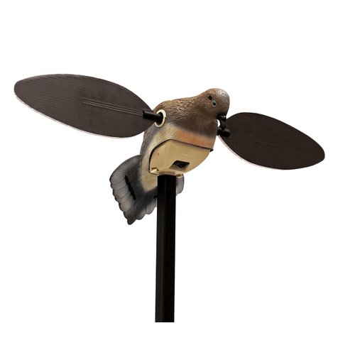 MOJO Outdoors Elite Series Dove Decoy – Ultra Realistic Motion Spinning Wing Decoy With Magnetically Attached Wings And Drop-In Battery Pack - Dove Hunting Gear and Accessories