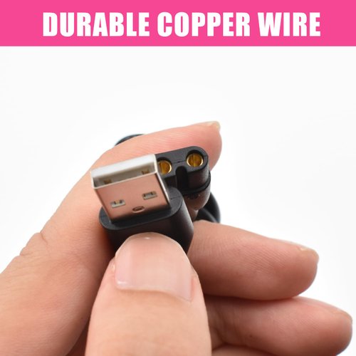 Pinkind Replacement Charger for Limural Hair Clippers, Trimmer Charger Cord Compatible with Limural Electric Shavers for Men, USB Charging Cable Power Cord Supply Adapter