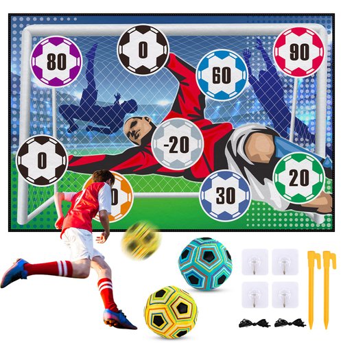 DUYOYU Soccer Games - Soccer Toys for Boys, Indoor Soccer Ball Game Set for Kids, Perfect Soccer Gifts