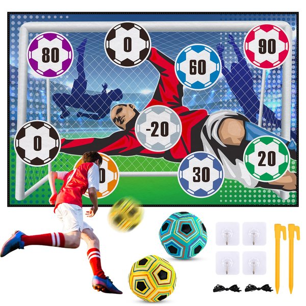 DUYOYU Soccer Games - Soccer Toys for Boys, Indoor Soccer Ball Game Set for Kids, Perfect Soccer Gifts