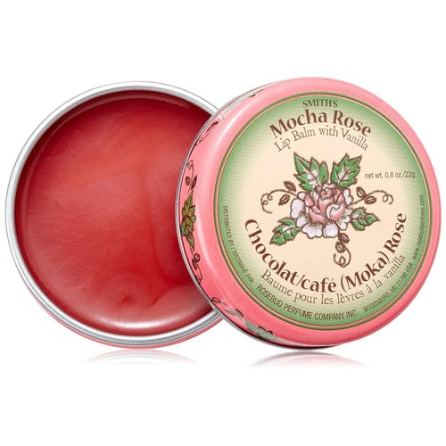 Rosebud Lip Balm, Mocha Rose.8 Ounce