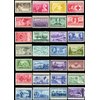 PACK 1-50 Different Mint Vintage Collectible 3 Cent U.S. Postage Stamps All Over 60 Years Old