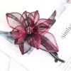 Jayongnee clip Flower Twist Hair Clip for Women, French Twist Hair Barrettes, Metal Flora Hair Barrette Clips, Non Slip Hair Clip for Girls with Handmade Metal Copper Wire