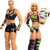 Mattel WWE Championship Showdown 2-Pack Action Figures & Accessory, Series #16 Ronda ROusey vs Liv Morgan Collectible Set, 6-inch