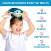 Seawhee The Turtle Adventure Learning Set: Stuffed Animals for Teaching and Reinforcing Positive Character Traits to Kids