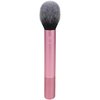 Real Techniques Ultra Plush Blush Makeup Brush, For Loose, Cream, or Pressed Blush, Rosy Glow Cheeks, Fluffy Powder Brush, Aluminum Ferrules, Synthetic Bristles, Vegan & Cruelty Free, 1 Count
