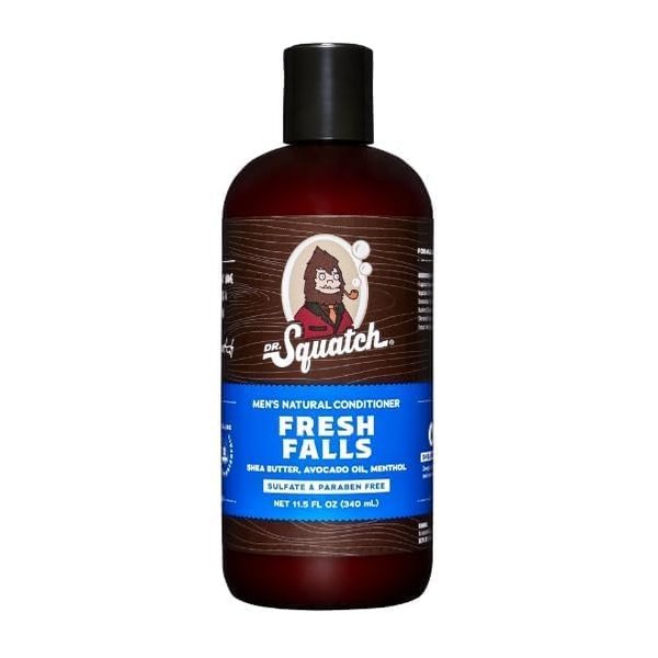 Fresh Falls Natural Hair Conditioner for Men, 10.6 fl Oz (Pack of 1)