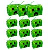 Jayd products, Mining Party Favor Box, (12 Pack) Miner Pixel Video Game Birthday Party Supplies