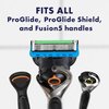 Gillette ProGlide Razor Refills for Men, 5 Bladed Razor for a Close Shave, with Precision Trimmer and Lubrastrip, 12 Razor Blade Refills