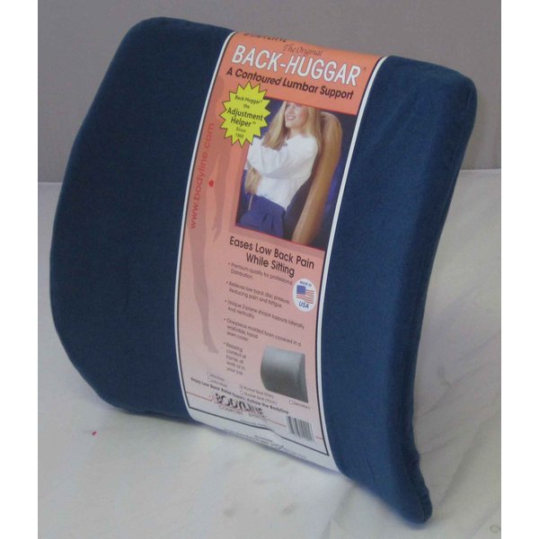 Back-Huggar® The Original Lumbar Cushion (Bucket Style) - Blue