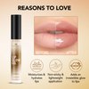 Botanic Hearth Lip Glow Oil with Vanilla flavor | Moisturizing & Hydrating Lip Gloss Oil for Dry Lips | Transparent Gloss | Lightweight & Non Greasy | 0.3fl oz