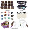 DANCING BEAR Treasure Chest Dig Kit Party Pack for 12 Kids, Excavate 12 Surprise Real Gems & Crystals, STEM Education, Fun Pirate Booty Hunt, Science Activity Gift Sets for Girls and Boys