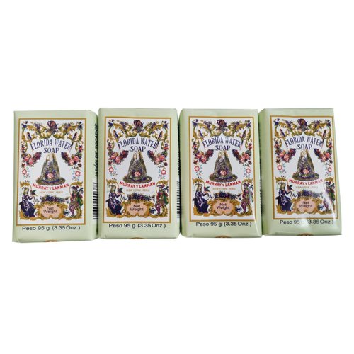 Florida Water Bar Soap 3.3 oz (Pack of 4)