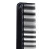 1Pc Black Rat Tail Comb Steel Pin Rat Tail Carbon Fiber Heat Resistant Teasing Combs with Stainless Steel Hair Combs Hair Care