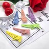 Butterfly Snap Hair Clips Set 6 Pieces Hair Clips for Girls Colorful Metal Clips for Thin Hair No Slip Hair Clip Girls Butterfly Hair Clips