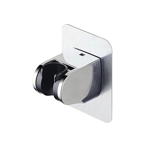 KAIYING Self Adhesive Handheld Shower Head Holder Wall Mount, Adjustable Angle Rv Shower Head Holder, Bathroom Shower Wand Holder, Universal Shower Bracket, ABS, Chrome