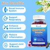 2 Pack Quercetin Gummies with Bromelain, Elderberry, Zinc Vitamin C, 1200 mg Quercetin Supplement Gummies, Echinacea Immune Support for Adults and Kids, Mixed Berry Flavor 120 Cts