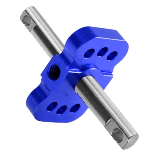 Rcarmumb RC Differential Locker Spool for 1/10 Slash 2WD Rustler 2WD Stampede 2WD Bandit 2WD,Aluminum Diff Case Diff Locker Mounts Hops up,Navy Blue