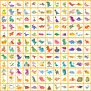 Partywind 408 PCS Dinosaur Kids Temporary Tattoos, Individually Wrapped Cut Tattoos for Dinosaur Party Supplies Favors, Boys Birthday Games Goodie Bag Stuffers, Dinosaur Decorations