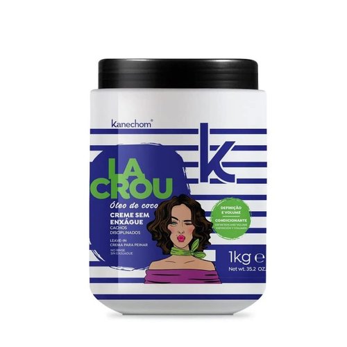 Kanechom - Linha Tendencias - Creme para Pentear Lacrou com Oleo de Coco 1 Kg - (Trends Collectio...