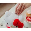 Silver Buffalo Sanrio Hello Kitty Sitting Pose Soft Plush Coin Bank