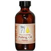 1 Oz Travel Size - Cinnamon Oral Pulling Oil - Made with Sesame Oil, Black Seed Oil, & Calendula - Lightly Sweetened w/Stevia - Sugar Free - Coconut Oil F