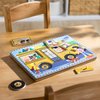 Melissa & Doug The Wheels on the Bus Sound Puzzle - School Bus Puzzle, Wooden Puzzle For Kids and Toddlers Ages 2+