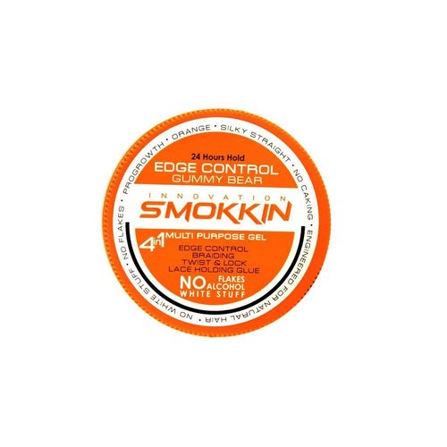 NNOVATION SMOKKIN Professional Hair Gel Wax - Perfect for Curl & Wave Hair - Styling Hair Gel Wax with Multipurpose use 4 in 1, Ultra Smooth & Long-Lasting Shine, (ORANGE)