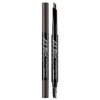 CLIO Kill Brow Auto Hard Eyebrow Pencil | Dual-End, Long Lasting, Waterproof, Smudge-Resistant, Spoolie Brush, Sharpener | Natural Brown (#01)