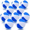 ArtCreativity Blue & White Beach Balls for Kids, Pack of 12, Inflatable Summer Toys for Boys and Girls, Decorations for Hawaiian, Beach, and Pool Party, Beach Ball Party Favors