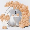 130PCS Nude Balloons Different Sizes 18" 12" 10" 5" Balloon Garland Arch Kit perfect for Birthday Party, Graduation, Baby Shower, Wedding, Holiday Decoration and Anniversary (Nude Balloons)