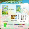 85 Pieces Insects Bugs Party Favors Butterfly Beetle Bee School Exchange Gifts Coloring Books Stacking Crayons Tattoo Puzzle DIY Sticker Stampers Class Reward Prizes for Spring Summer Party Supplies