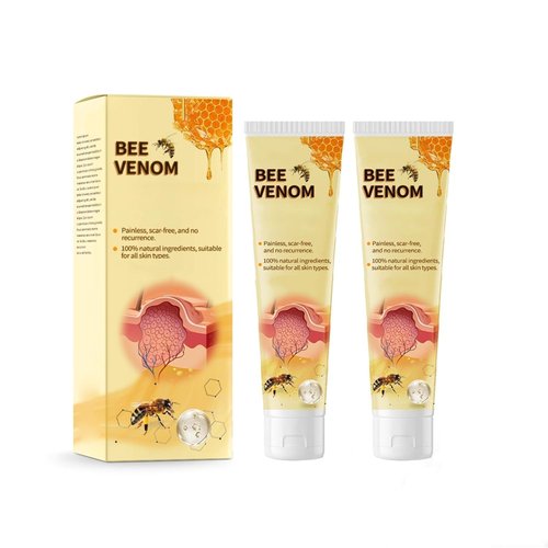 hongani 2PCS Bee Venom Treatment Cream，Bee Venom Repair Cream,Bee Venom Correcting Cream,2024 New Bee Venom Cream for All Skin