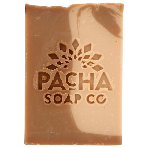 PACHA SOAP Caramel and Sea Salt Bar Soap 4Oz, 4 OZ