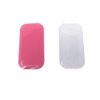 Honbay 2pcs Clear and Pink Silicone False Lashes Holder Pads Lash Holder
