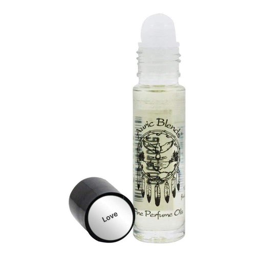 Auric Blends Love Roll-on Perfume Oil | Alcohol Free, Vegan, Cruelty Free, Made in USA | 0.33 Fl. Oz