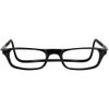Clic Magnetic Reading Glasses for Men or Women, Computer Readers, Original Long (M-L, Black, 2.00 Magnification)