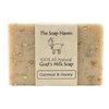 Oatmeal Soap - 4 Oatmeal & Honey Goat Milk Soap Bars. All Natural, Unscented Soap, SLS Free, NO Parabens, Handmade in USA.