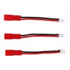 3pcs JST to PH2.0 Adapter Cable JST Adapter PH2.0 Connector JST Connector Female JST-PH Cable PH2.0 to JST Adapter SCX24 Battery Cable for Axial SCX24 1/24 RC Tracked Vehicle