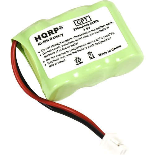 HQRP Battery Compatible with Dogtra Kinetic 20AAAAH3BMX Replacement fits 7000M Remote Controlled Dog Training Collar Receiver