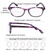 EYEGUARD Reading Glasses 4 Pack Quality Fashion colorful Readers for women