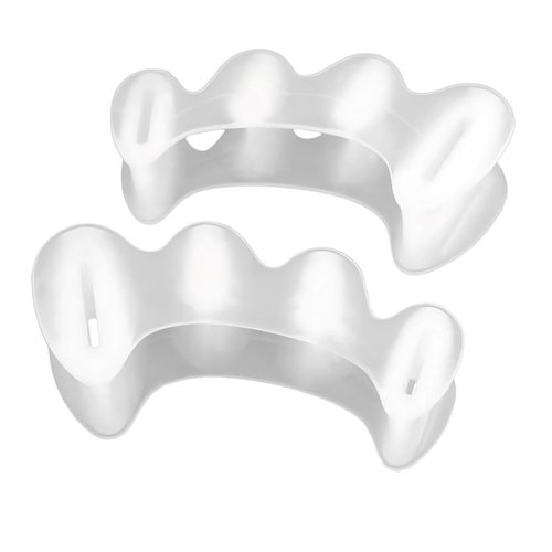 Correct Toes, The Original Toe Spacers, Unisex, Clear, Medium
