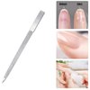 Terberl 8 Pack Diamond Nail File Metal Nail File, Stainless Steel Double Side Nail File for Salon Home and Travel Men Women(7 Inch)