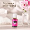 Young Living Geranium Essential Oil 15ml - Pure & Balancing Aromatherapy - Uplift Your Spirit & Enhance Emotional Wellness - Topical & Aromatic - Supports Skin Health, Hormonal Balance & Natural Well-Being Journey
