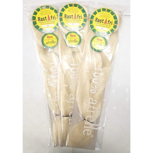 Rasta Fri Braids ( pack of 3 ) #613 / Platinum Blonde